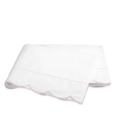 Matouk Butterfield Flat Sheet, Full/queen In Pink