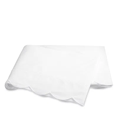 Matouk Butterfield Flat Sheet, King In White