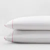 Matouk Butterfield Standard Pillowcase, Pair In Azalea