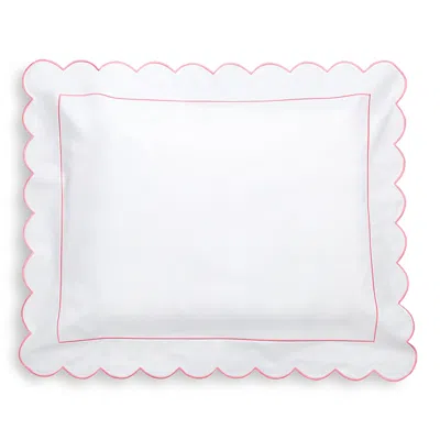 Matouk Butterfield Standard Sham In Pink