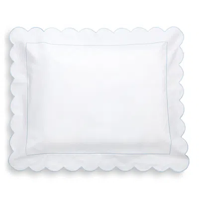 Matouk Butterfield Standard Sham In Blue