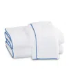 Matouk Cairo Bath Sheet In White/azure