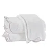 Matouk Cairo Scallop Bath Sheet In White