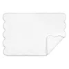 Matouk Cairo Scallop Quilted Mat In Lilac