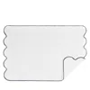 Matouk Cairo Scallop Tub Mat In Navy