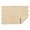 Matouk Cairo Scallop Tub Mat In Sand/white