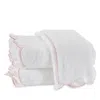 Matouk Cairo Scalloped Edge Cotton Bath Sheet In Pink