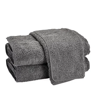 Matouk Cairo Wash Cloth In Smoke