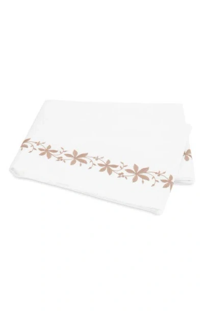 Matouk Callista 500-thread Count Cotton Percale Fitted Sheet