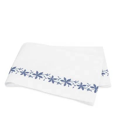 Matouk Callista Flat Sheet, Full Queen In Bluebell
