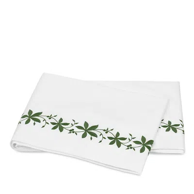 Matouk Callista Flat Sheet, Full Queen In Clover