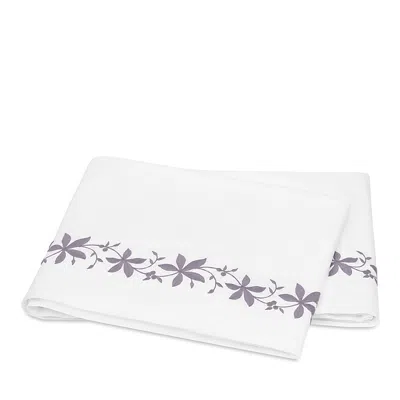 Matouk Callista Flat Sheet, King In Lilac