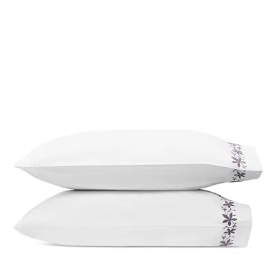 Matouk Callista Standard Pillowcase Set In White