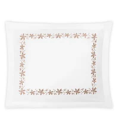 Matouk Callista Standard Sham In White
