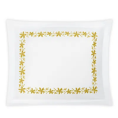 Matouk Callista Standard Sham In Yellow