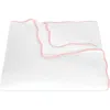Matouk Camilla Piqué Duvet Cover In Pink