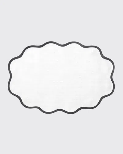MATOUK CASUAL COUTURE SCALLOP PLACEMATS, SET OF 4