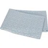 Matouk Catarina 500 Thread Count Cotton Percale Flat Sheet In Hazy Blue