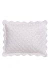 Matouk Celina Cotton Percale Quilted Sham