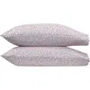 Matouk Celina Set Of 2 Cotton Percale Pillow Cases