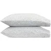 Matouk Celina Set Of 2 Cotton Percale Pillow Cases In Green