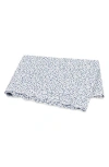 Matouk Celine 500 Thread Count Percale Flat Sheet In Blue