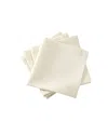 Matouk Chamant Napkins, Set Of 4 In White