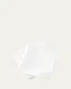 Matouk Chamant Napkins, Set Of 4 In White
