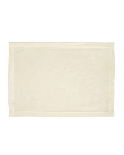 Matouk Chamant Placemats, Set Of 4 In White