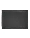 Matouk Chamant Placemats, Set Of 4 In Charcoal