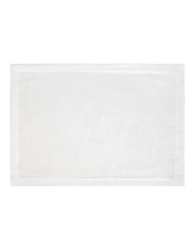 Matouk Chamant Placemats, Set Of 4 In White