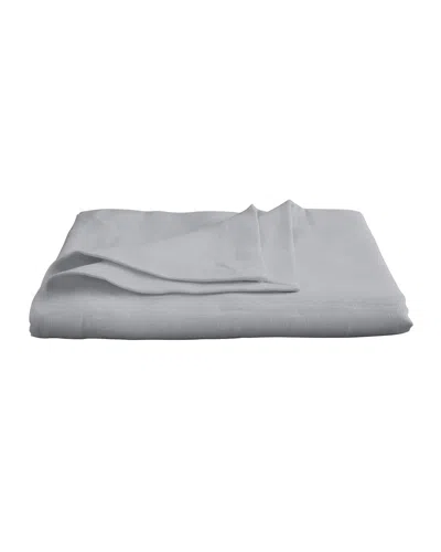 Matouk Chamant Tablecloth, 90"dia. In Gray