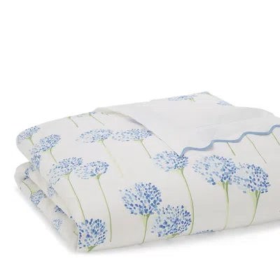 Matouk Charlotte Duvet Cover, Full/queen In Blue