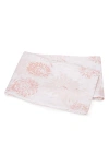 Matouk Chrysanthemum 500 Thread Count Fitted Sheet In Pink