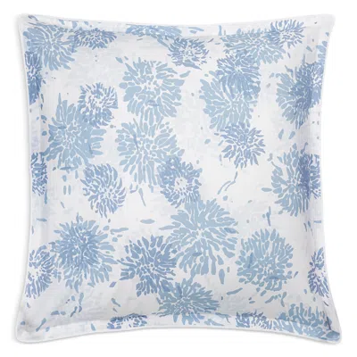 Matouk Chrysanthemum Euro Sham In Blue