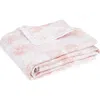 Matouk Chrysanthemum Quilt In Pink