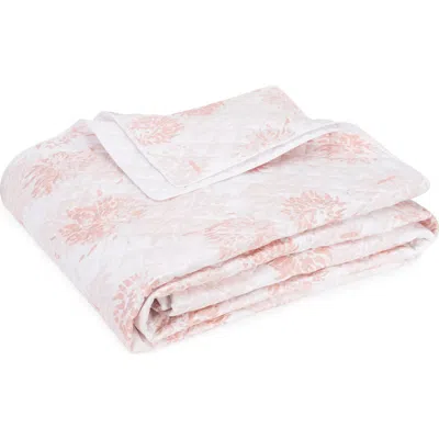 Matouk Chrysanthemum Quilt In Pink