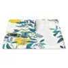 Matouk Citrus Garden Tablecloth, 70" X 144" In Pool
