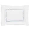 Matouk Classic Chain Boudoir Sham In Blue