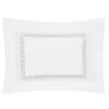 Matouk Classic Chain Boudoir Sham In White