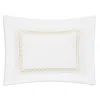 Matouk Classic Chain Boudoir Sham In White
