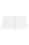 Matouk Classic Chain Cotton Percale Duvet Cover