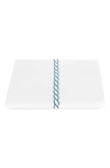 Matouk Classic Chain Cotton Percale Duvet Cover