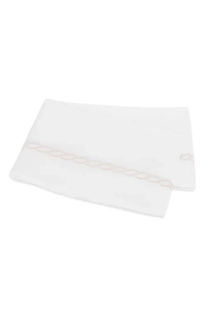 Matouk Classic Chain Cotton Percale Flat Sheet