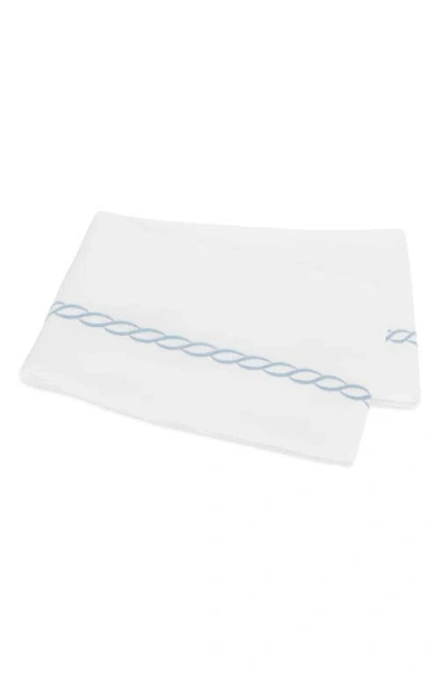 Matouk Classic Chain Cotton Percale Flat Sheet