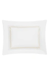 Matouk Classic Chain Cotton Percale Pillow Sham