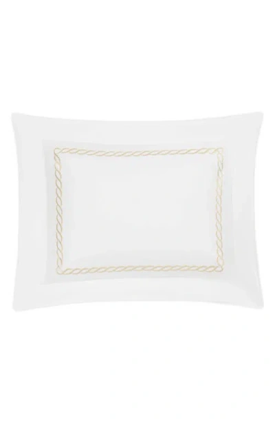 Matouk Classic Chain Cotton Percale Pillow Sham