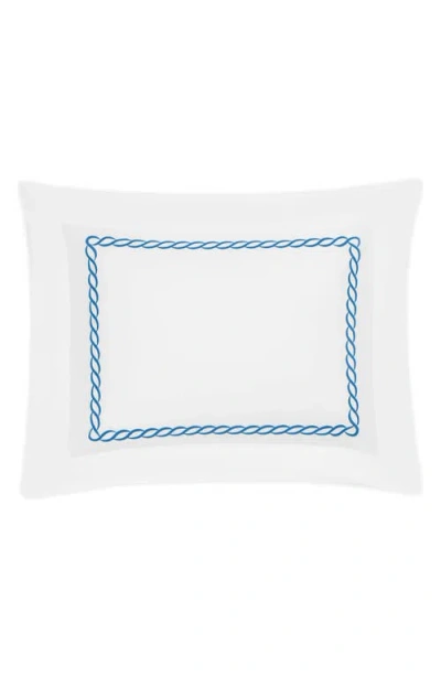 Matouk Classic Chain Cotton Percale Pillow Sham