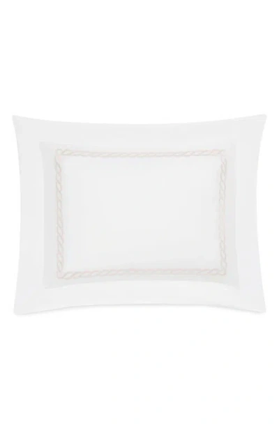 Matouk Classic Chain Cotton Percale Pillow Sham