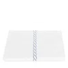 Matouk Classic Chain Duvet Cover, Full Queen In White